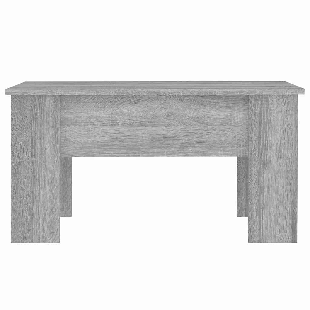 vidaXL Coffee Table Grey Sonoma 79x49x41 cm Engineered Wood 3