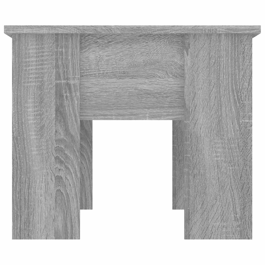 vidaXL Coffee Table Grey Sonoma 79x49x41 cm Engineered Wood 4