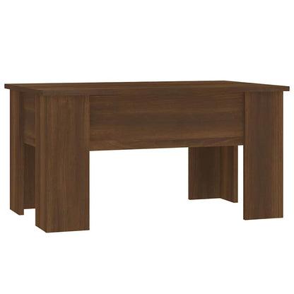 vidaXL Coffee Table | Brown Oak | Engineered Wood | Medium | Adjustable Armrests 2