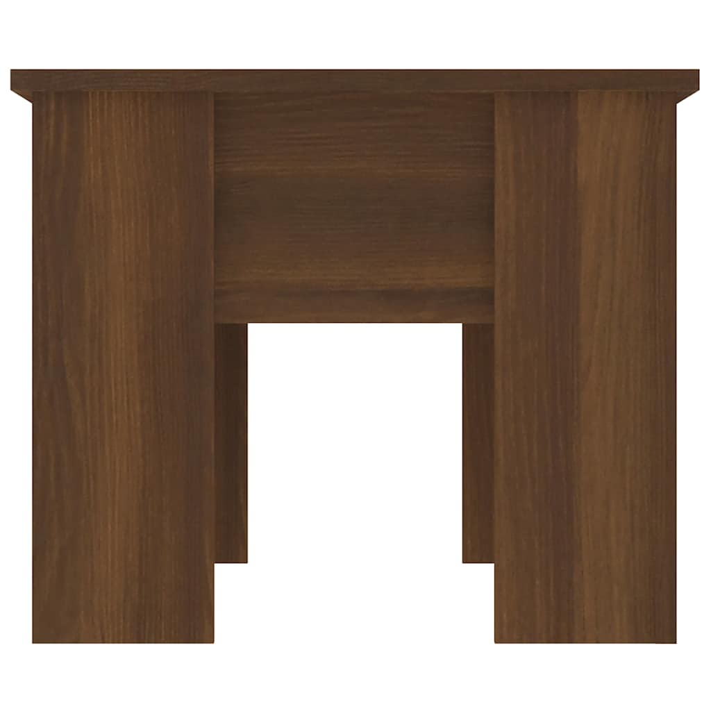 vidaXL Coffee Table | Brown Oak | Engineered Wood | Medium | Adjustable Armrests 4