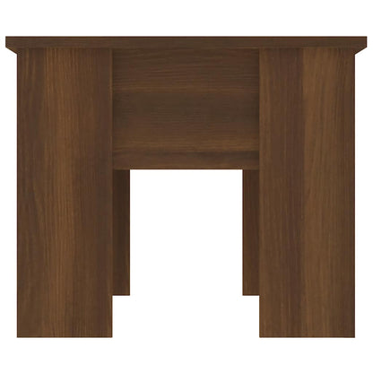 vidaXL Coffee Table | Brown Oak | Engineered Wood | Medium | Adjustable Armrests 4