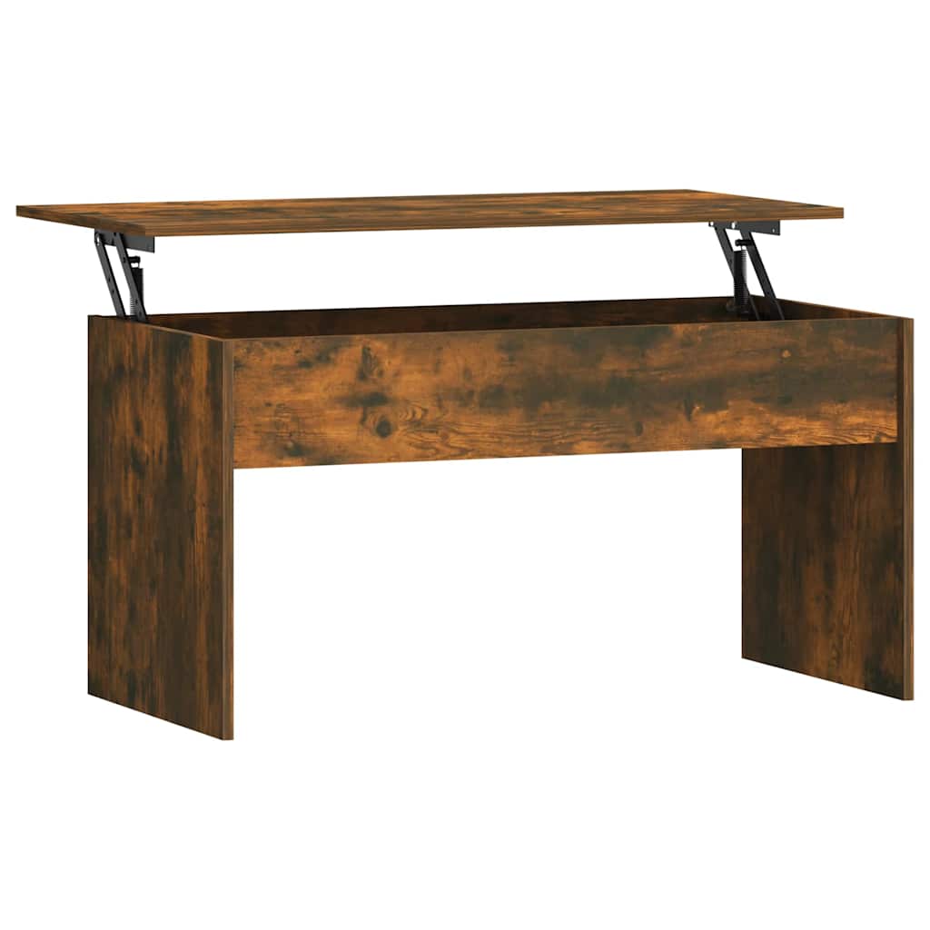 vidaXL Coffee Table | Smoked Oak | Engineered Wood | Medium 2