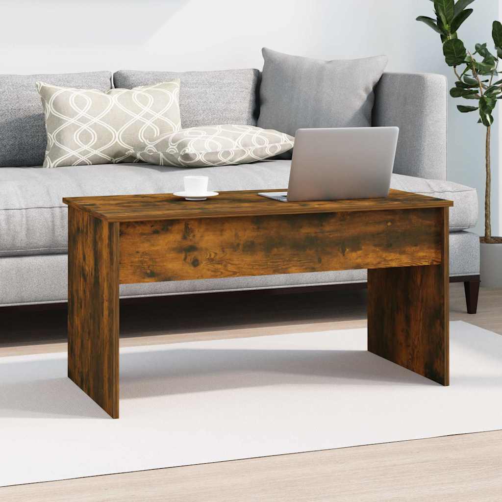 Coffee Table 80x50,5x41,5 cm Engineered Wood Smoked oak PLACEHOLDER_FOR_REMOVE