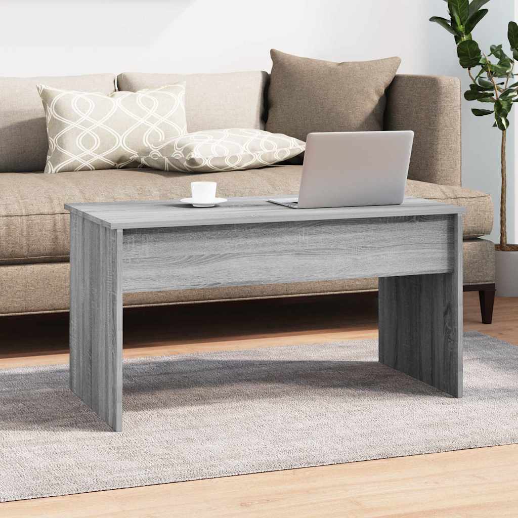 Coffee Table 80x50,5x41,5 cm Engineered Wood Grey sonoma 102 x 55 x 52.5 cm