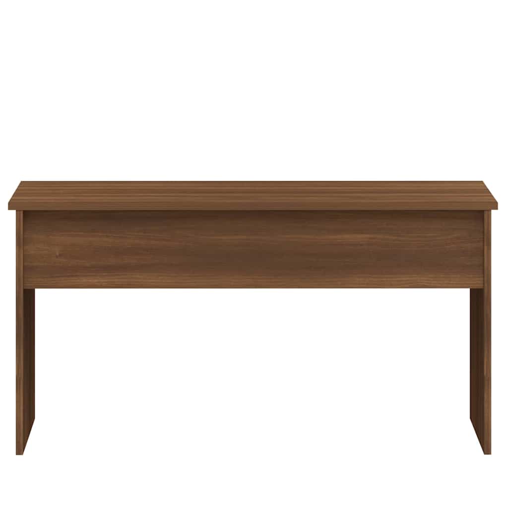 vidaXL Coffee Table Brown Oak 102x50.5x52.5 cm Engineered Wood 4