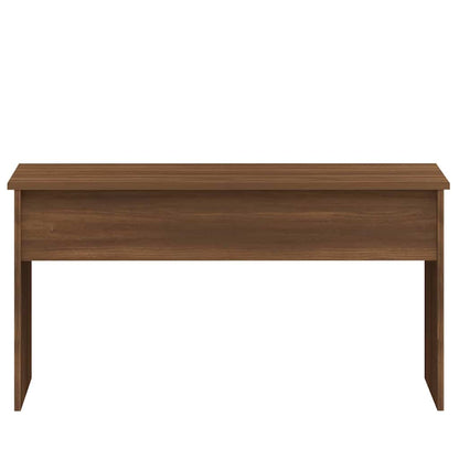 vidaXL Coffee Table Brown Oak 102x50.5x52.5 cm Engineered Wood 4