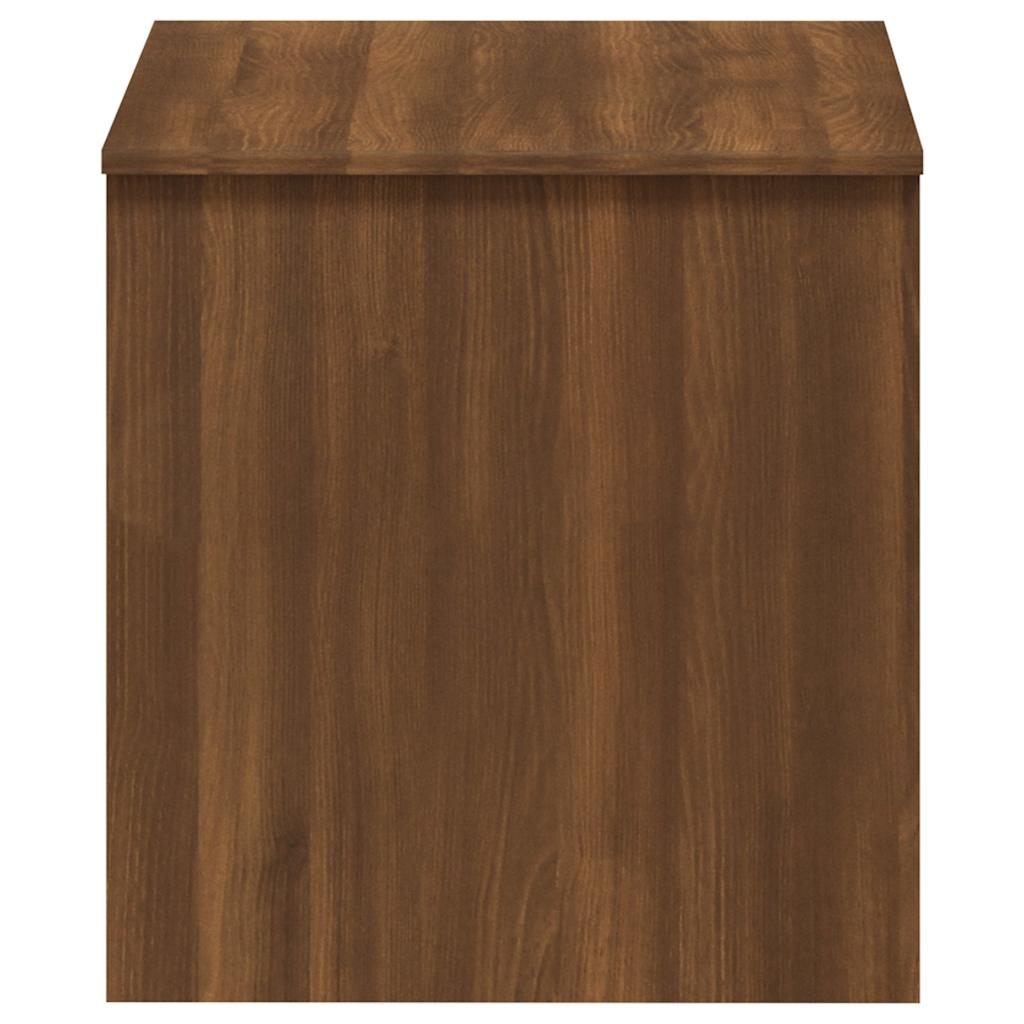 vidaXL Coffee Table Brown Oak 102x50.5x52.5 cm Engineered Wood 5