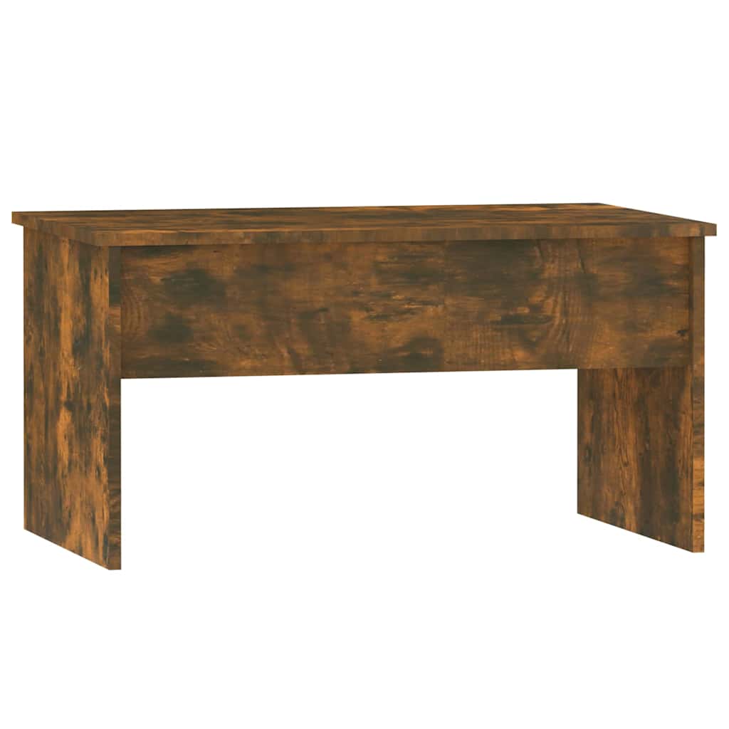 vidaXL Coffee Table | Smoked Oak | Engineered Wood | 80x50.5x41.5 cm 3