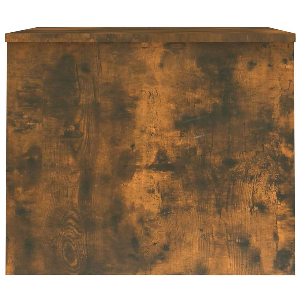 vidaXL Coffee Table | Smoked Oak | Engineered Wood | 80x50.5x41.5 cm 5
