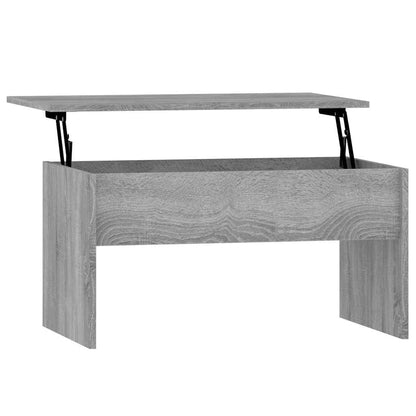 vidaXL Coffee Table | Grey Sonoma | Engineered Wood | 80x50.5x41.5 cm 2