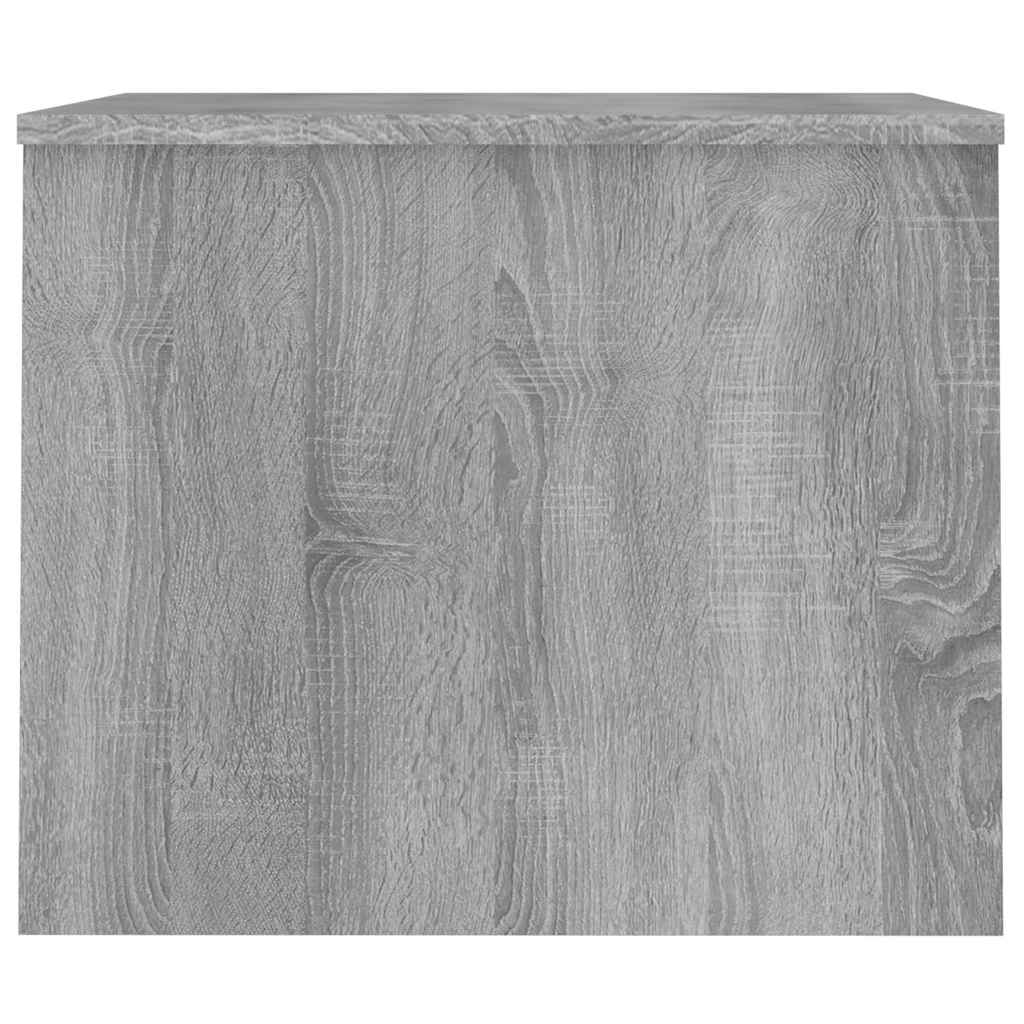 vidaXL Coffee Table | Grey Sonoma | Engineered Wood | 80x50.5x41.5 cm 5