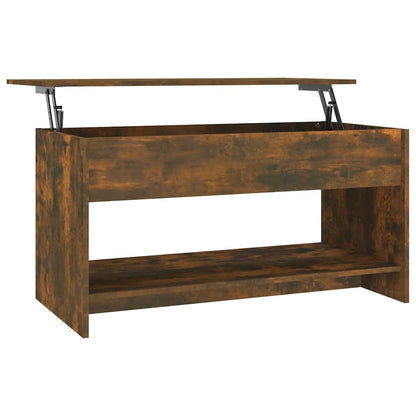 vidaXL Coffee Table | Smoked oak | Engineered wood | Standard | Coffee Table 2