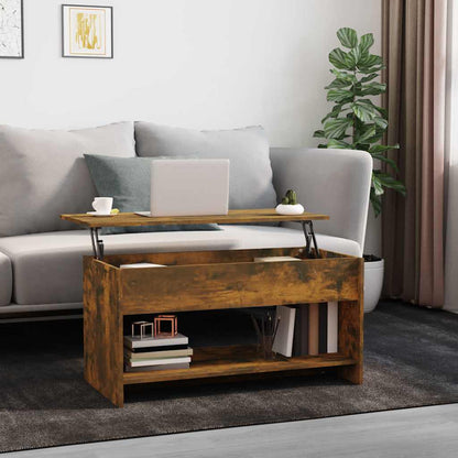 vidaXL Coffee Table | Smoked oak | Engineered wood | Standard | Coffee Table 1