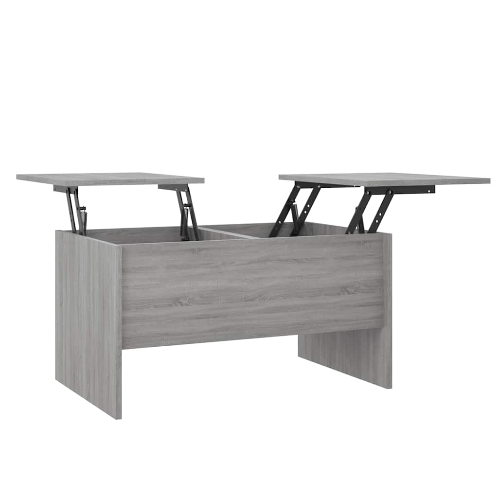 vidaXL Coffee Table | Grey Sonoma | Engineered wood | Medium 2