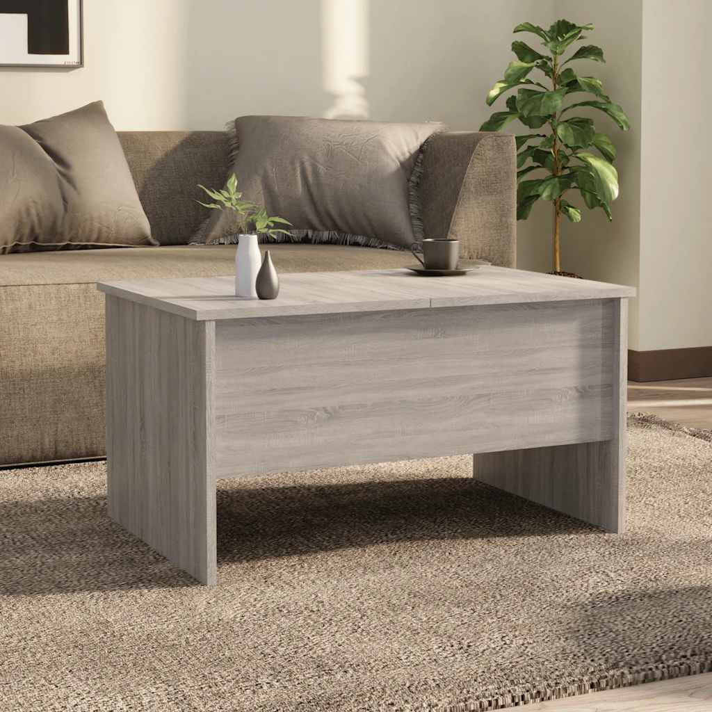 vidaXL Coffee Table | Grey Sonoma | Engineered wood | Medium 3