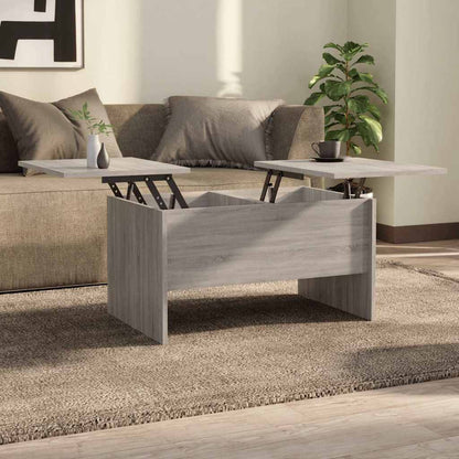 vidaXL Coffee Table | Grey Sonoma | Engineered wood | Medium 1
