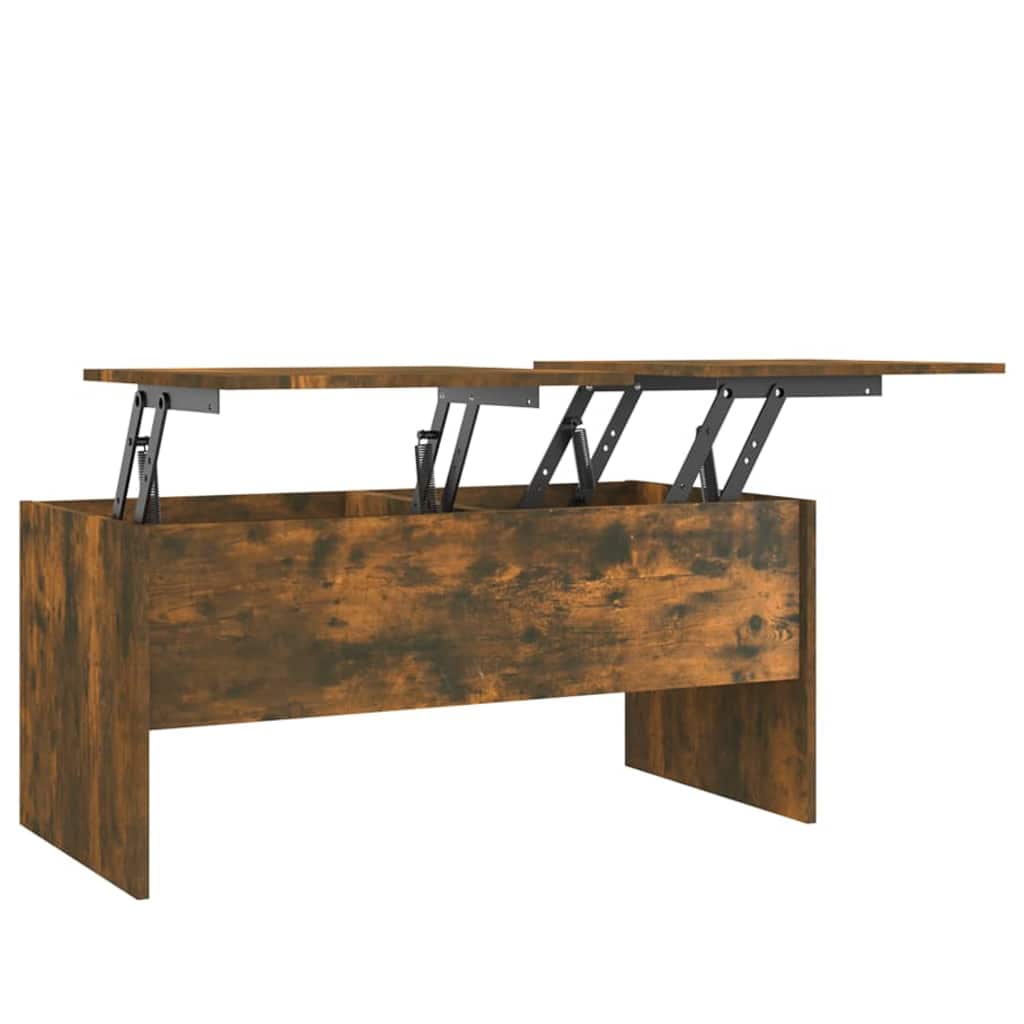 vidaXL Coffee Table | Smoked oak | Engineered wood | Medium | Coffee Table 2