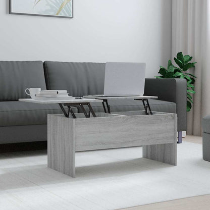 vidaXL Coffee Table 102x50.5x46.5 cm Engineered Wood