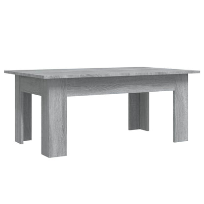 vidaXL Coffee Table Grey Sonoma 100x60x42 cm Engineered Wood 2