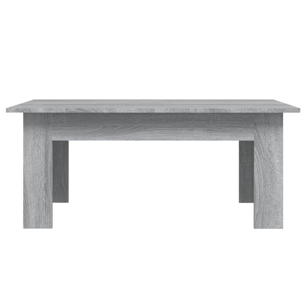 vidaXL Coffee Table Grey Sonoma 100x60x42 cm Engineered Wood 5