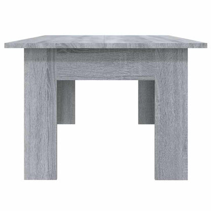 vidaXL Coffee Table Grey Sonoma 100x60x42 cm Engineered Wood 6
