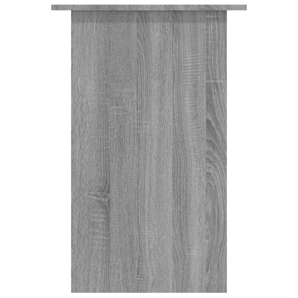 vidaXL Desk Grey Sonoma 90x50x74 cm Engineered Wood 5