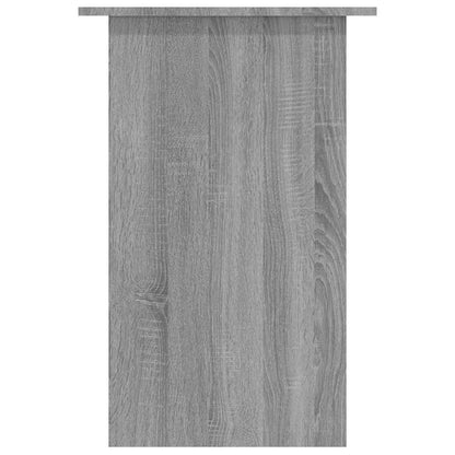 vidaXL Desk Grey Sonoma 90x50x74 cm Engineered Wood 5