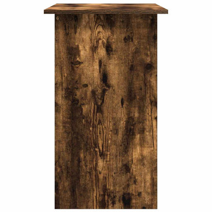 vidaXL Desk Smoked Oak 80x45x74 cm Engineered Wood 5
