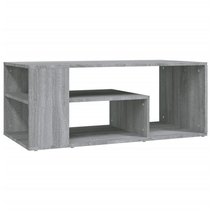 vidaXL Coffee Table Grey Sonoma 100x50x40 cm Engineered Wood 2