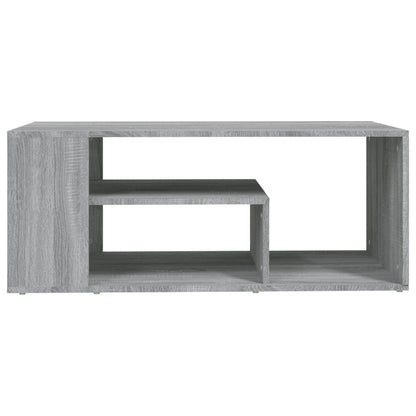 vidaXL Coffee Table Grey Sonoma 100x50x40 cm Engineered Wood 3