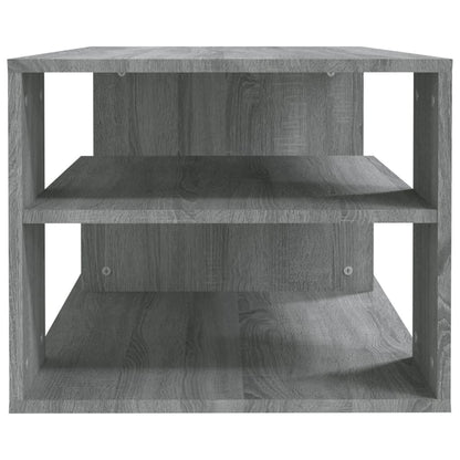 vidaXL Coffee Table Grey Sonoma 100x50x40 cm Engineered Wood 4