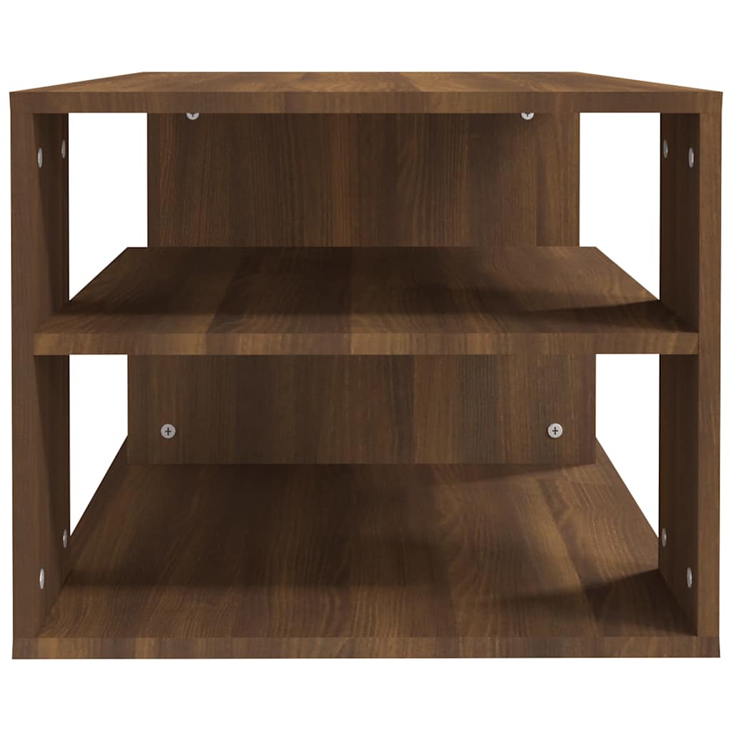vidaXL Coffee Table Brown Oak 100x50x40 cm Engineered Wood 5