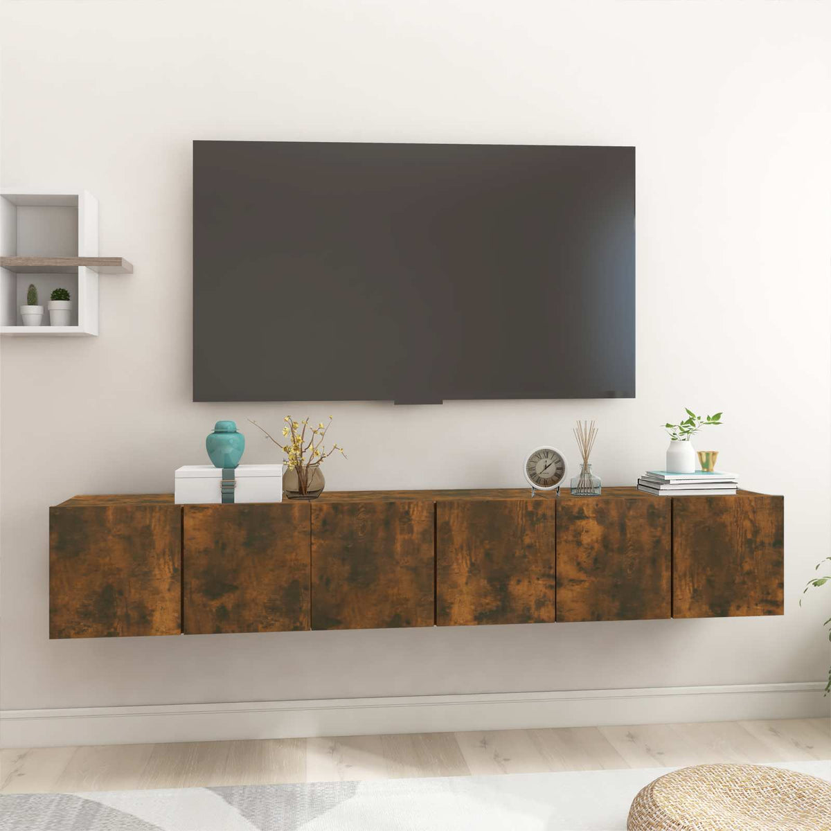 vidaXL Hanging TV Cabinet Set 60x30x30 cm 3 pcs