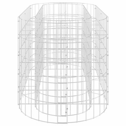 vidaXL Gabion Raised Bed | Silver | Galvanised iron | 120x50x50 cm 5
