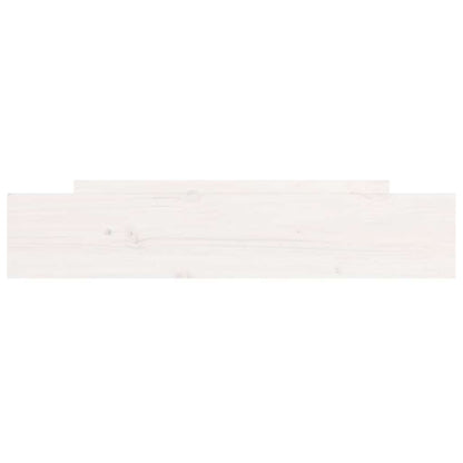 vidaXL Bed Drawer | White | Solid pine wood | Standard 4