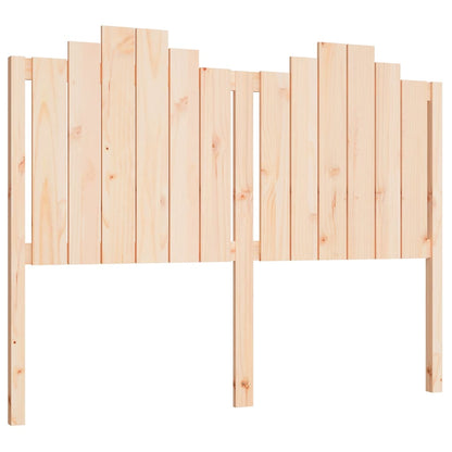 vidaXL Bed Headboard 141x4x110 cm Solid Wood Pine 2