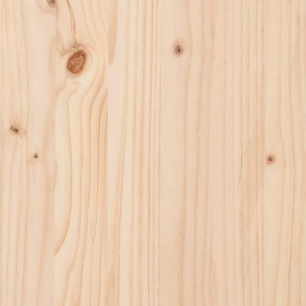 vidaXL Bed Headboard | Natural Wood | Solid Pine Wood | 206x100 cm 5