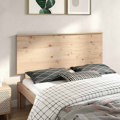 vidaXL Bed Headboard 154x6x82.5 cm Solid Wood Pine 1