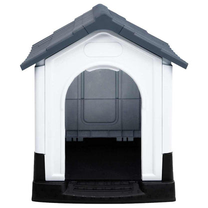 Dog House 57x68x66 cm Polypropylene Grey