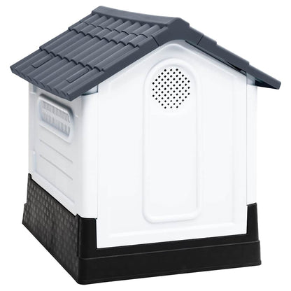 Dog House 57x68x66 cm Polypropylene Grey