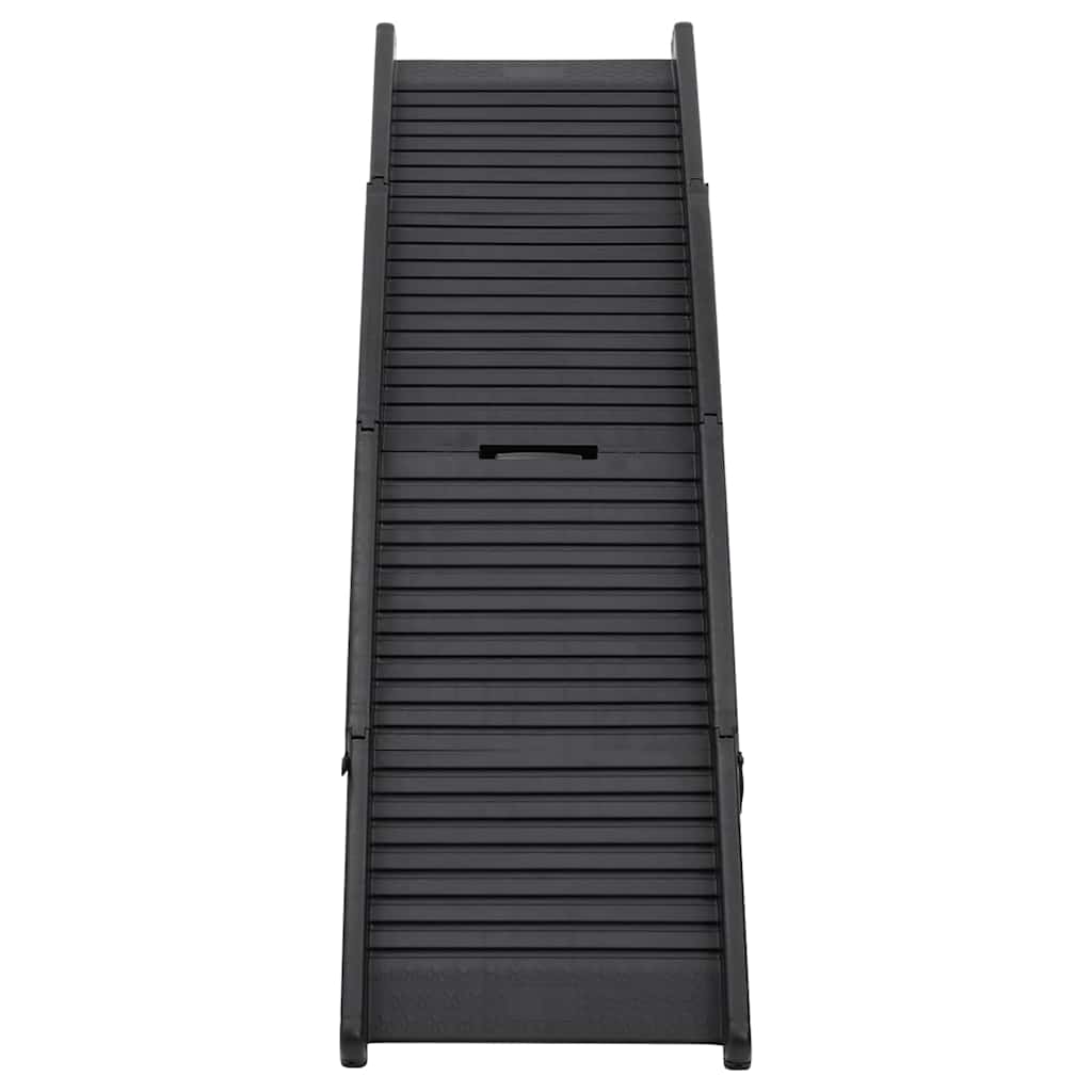 vidaXL Dog Ramp | Black | Plastic | Folding | Foldable | Dog Ramp | Rectangular 3