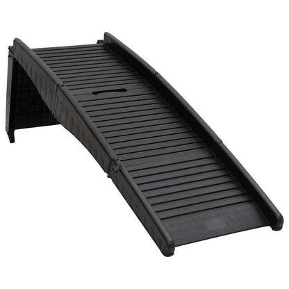 vidaXL Dog Ramp | Black | Plastic | Folding | Foldable | Dog Ramp | Rectangular 5