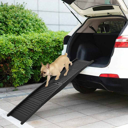 vidaXL Dog Ramp | Black | Plastic | Folding | Foldable | Dog Ramp | Rectangular 1