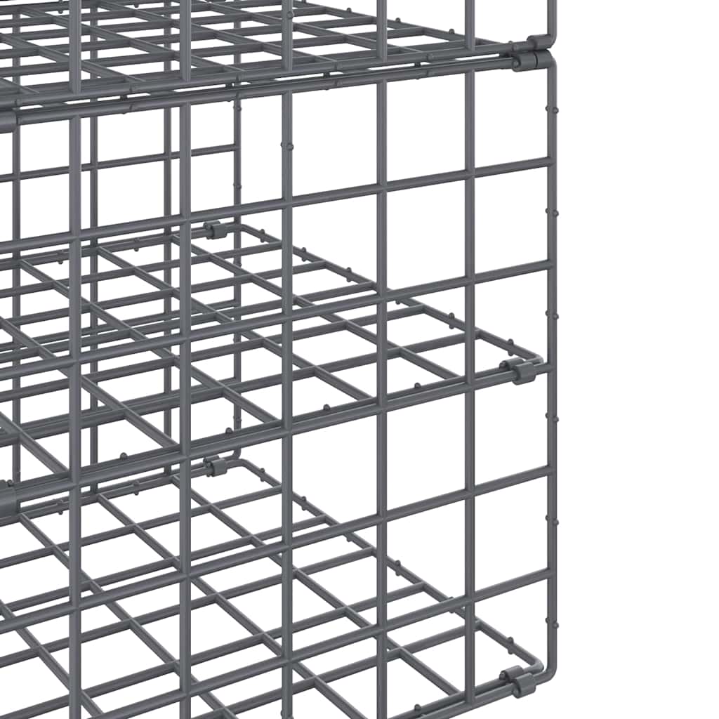 vidaXL Hanging Closet Organiser | Grey | PP (Polypropylene), PE (Polyethylene) 6