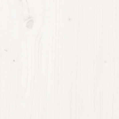 Bed Frame without Mattress Solid Wood Length 200 cm White 180 cm