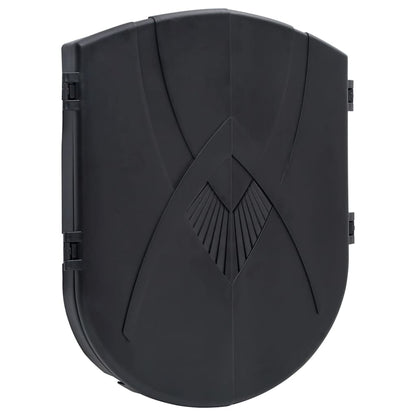 vidaXL Electric Dartboard with Darts Black Polypropylene 1