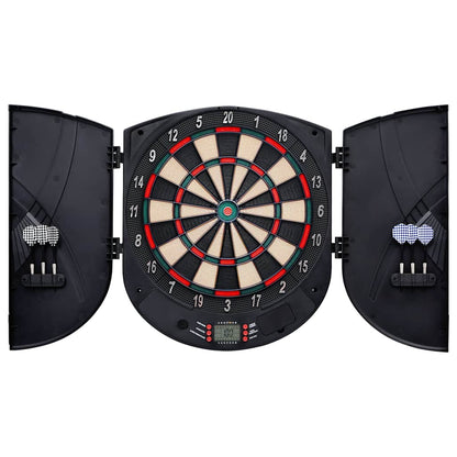 vidaXL Electric Dartboard with Darts Black Polypropylene 3