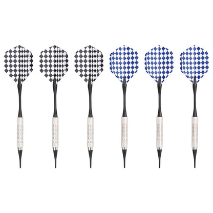 vidaXL Electric Dartboard with Darts Black Polypropylene 5