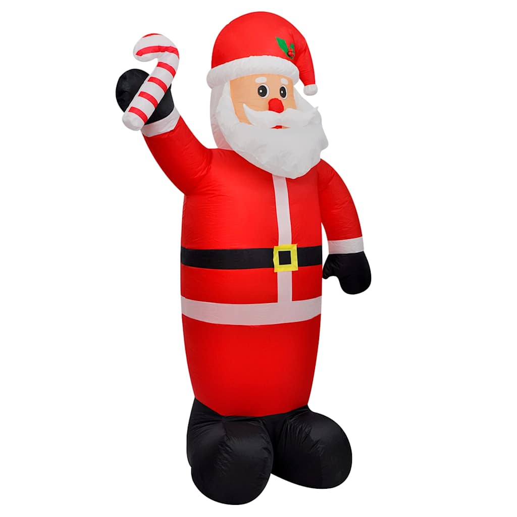 vidaXL Christmas Inflatable Santa Claus with LEDs 240 cm 1