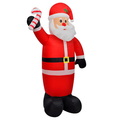 vidaXL Christmas Inflatable Santa Claus with LEDs 240 cm 1